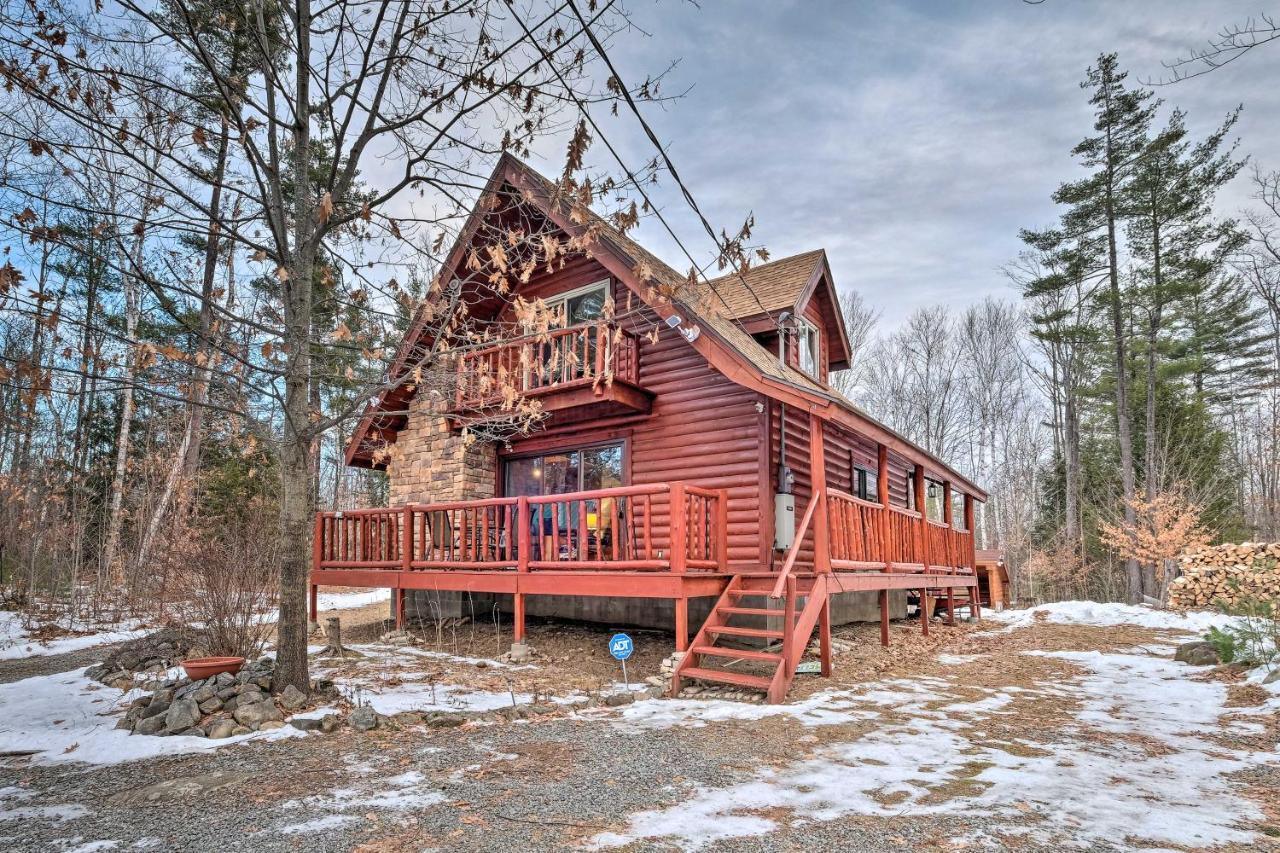 Secluded Johnsburg Retreat With Hot Tub And Fire Pitヴィラ エクステリア 写真